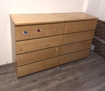 2× komoda IKEA MALM – praktické, prostorné, možno i zvlášť