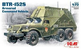 BTR - 152 S Sovětské obrněné velitelské vozidlo   72511 icm