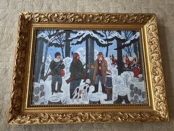 Josef Lada - MYSLIVCI-1955