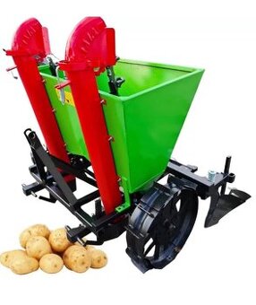 Dvouřádkový sazeč brambor za traktor