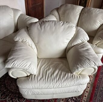 Kožená sedací souprava 3+2+1,5834