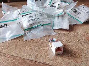Panduit CJ588WHY modul UTP cat.5E, bílý