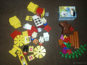 Lego duplo, zvířátka, panáčci, kostky, doplňky