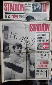 Časopis Stadion komplet ročníky 1960-1987