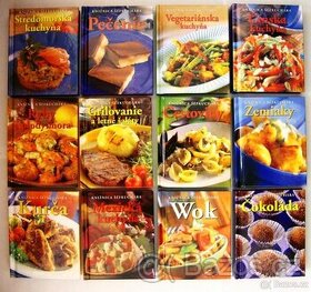 kolekce 12 kuchařských knih