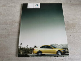 Prospekt BMW M3/M3 CSL E46, 100 stran německy 2003 - 1