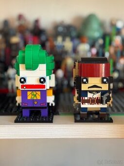 Lego brickheadz Joker a Jack Sparrow