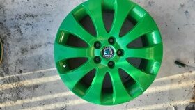 Škoda OCTAVIE 2. Aldisky 7x17'' et 49