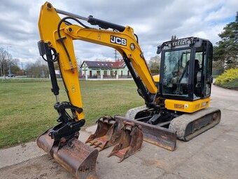 JCB 55Z-1 - POUZE 900mth, A/C, 4-válec - TOP stav