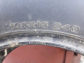 pneu 195R15 940, 4 kusy zimní