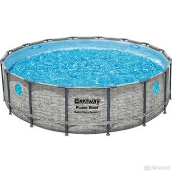 Bestway Bazén Power Steel SwimVista 4,88x1,22-nový