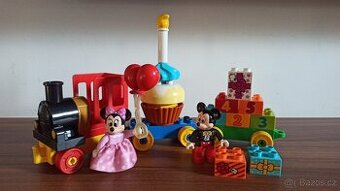 Lego Duplo narozeninový vlak Mickey mouse 10597