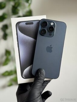 iPhone 15 Pro 128GB modrý - 1