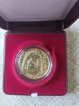 Zlatá mince 5000 Kč Hrad Švihov 2019 Standard