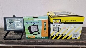 Halogenový reflektory 15OW a 500W