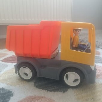 Set hasiči, míchačka, náklaďák, sanitka