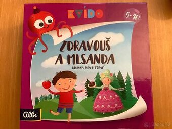 Albi Kvido hra Zdravouš a Mlsanda věk 5 až 10 let