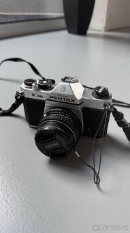 Pentax k1000 + 50/2 smc + černobílí film