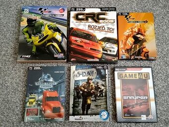 PC hry staršího vydání v super stavu 1