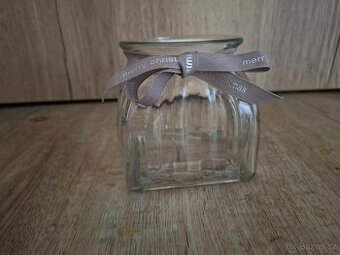 Vanocni sviceni, skleneny svicen, dekorace