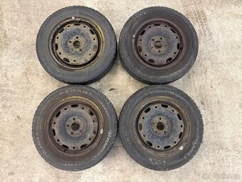 165/70 R14 Sada plechových kol Škoda/VW/Audi 4 kusy