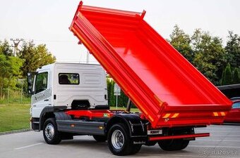 MERCEDES ATEGO 1218 TŘÍSTRANNÝ S3 - SKLÁPĚČ - VYKLÁPĚČ EURO5