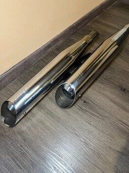 Laděné výfuky Vance & Hines na Yamaha xvs Dragstar 1100