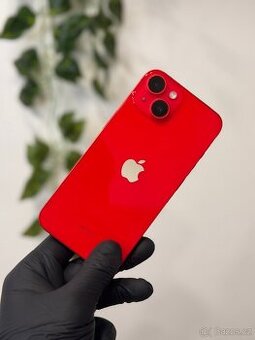 iPhone 14 128GB červený - 100% baterie