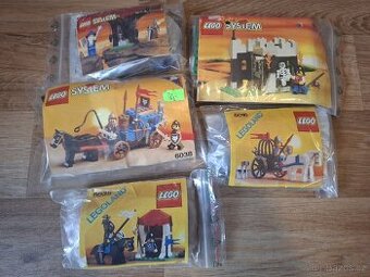 Lego Castle starsi sety top stav kompletni