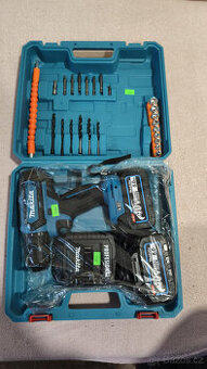 Aku vrtačka 40V s 8Ah bateriemi a kufrem