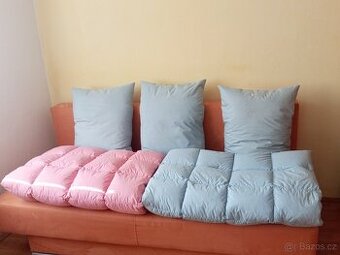 Péřová deka a polštáře