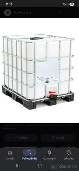 IBC kontejner 1000l.