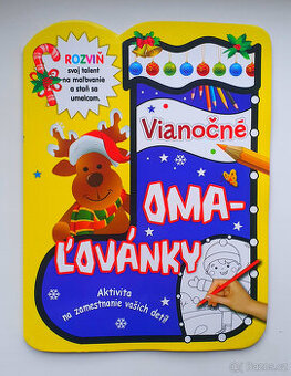Vánoční omalovánky. - 1