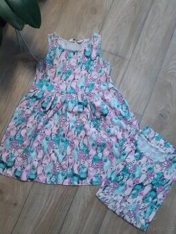 Letní šaty vel. 122-128