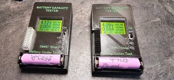 Tester kapacity baterie li-ion 18650 + powerbank
