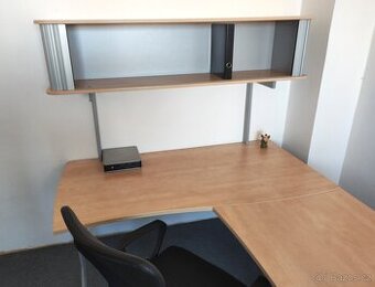 200x160cm Kancelářský stůl + Archiv na šanony + Faktura