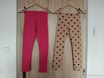 Dívčí mírně zateplené legíny 134/140