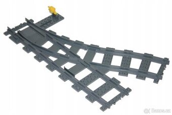 LEGO TRAIN - KOLEJE, VÝHYBKA LEVÁ