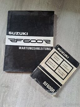 Servisni manuál a uživatelská přirucka Suzuki RF 600