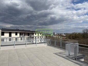 Světlý byt 3+kk s unikátní terasou (66 m²)