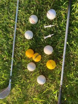Prodám golfové hole s míčky pro děti na zábavu