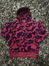 Bape shark purple hoodie