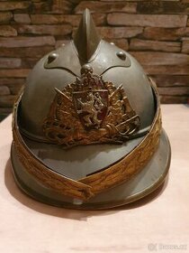 Stará hasičská helma - přehlídková - 1