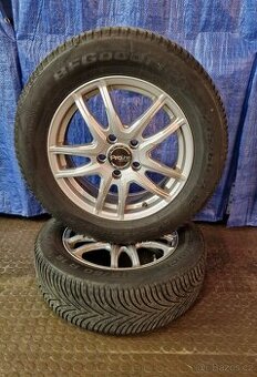 Alu 4kola Suzuki R16, 5x114.3, J6.5, ET45,pneu z.215/60/16