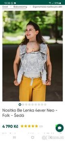 Kvalitní ergonomické nosítko Be Lenka 3 - 36 měsíců