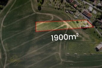 Prodej stavebního pozemku 1900 m² – Betlém, Samšina – výhled
