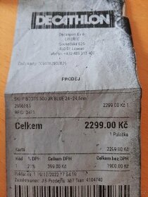 Lyžaky wedze - 1