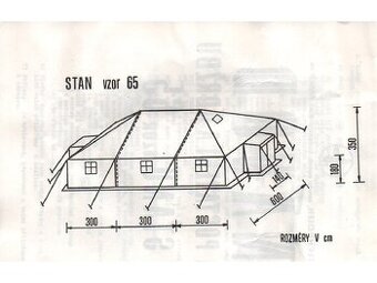 Vojenský stan - 1