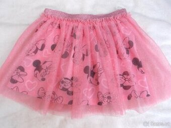 Krásná tylová sukně s Minnie Mouse vel. 104