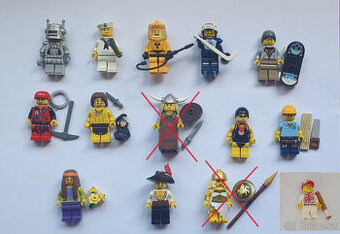 Lego Minifigurky z různých sérií